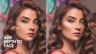 Photoshop Tricks: Adding Depth and Dimension to Model Faces 👩
