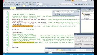 Modbus Function 3 Reading single holding register