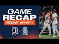 Game Highlights: Keider Montero Holds Down the Mariners, Tyler Holton Shuts the Door | 8/6/2024