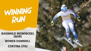 Mowinckel claims maiden Downhill win in Cortina | Audi FIS Alpine World Cup 23-24
