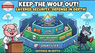 Layered Security: Heuristics, FIM, UTM & Threat Intel | CompTIA Security+ SY0-701