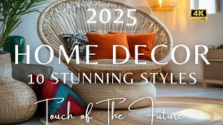 Home Decor Trends 2025: 10 Stunning Styles from Modern Luxury to Minimalist Japandi Elegance