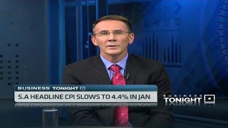 S.Africa's headline CPI slows 4.4 % in January