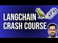 LangChain Crash Course : Learn LangChain in 20 Minutes | QuickStart Tutorial for Beginners