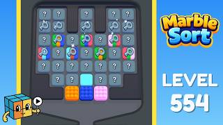 Marble Sort Level 554 (Hard) Walkthrough Solution