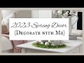 2023 DECORATING FOR SPRING | DECORATE WITH ME | SPRING LIVING ROOM | SIMPLE DECOR IDEAS