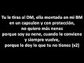 letra dm mueka ft. cosculluela