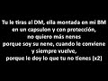 letra dm mueka ft. cosculluela