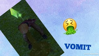 Sims FreePlay - How to make your sim vomit