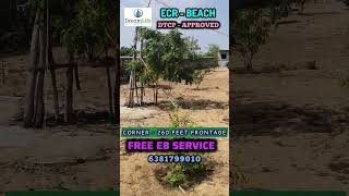 ECR BEACH FREE EB SERVICE DTCP APPROVED CORNER 5 GROUND PROPERTY #ecr #beachproperty