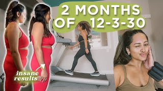 I DID 12-3-30 FOR 2 MONTHS AND THESE ARE MY RESULTS!! | Lauren Giraldo Treadmill Routine