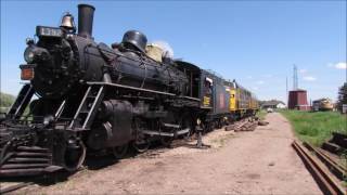 Aikenknees Railway #36 -  Alberta Rwy Museum Steam 2017/06/12