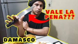 🎁UNBOXING CUCHILLO DE CHEF PROFESIONAL DE 8 PULGADAS👨‍🍳 ¿VALE LA PENA? | Azael Rocha