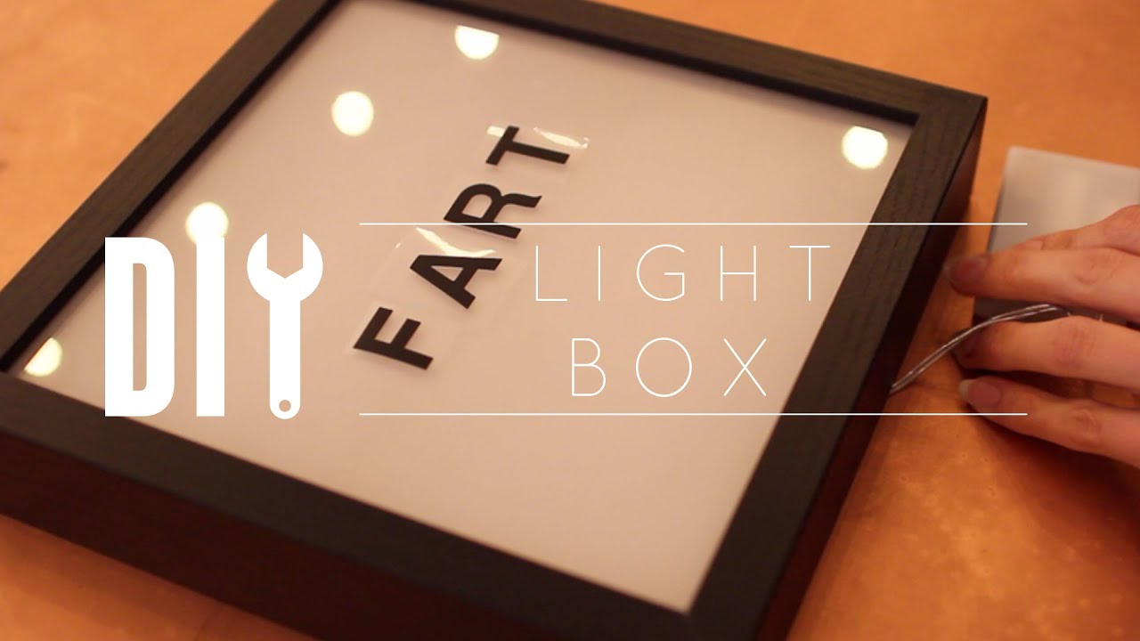 Diy Light Box Youtube