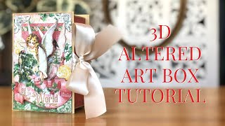 [Tutorial] 3D Altered Art Box Featuring Joy to the World: Club G45 Vol 10 - 2019