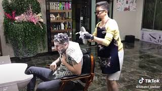 Barber slap