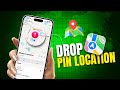 How To Drop A Pin In Apple Maps on iPhone