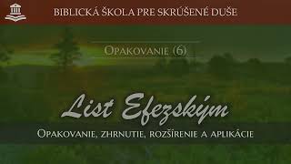 List EFEZSKÝM | BŠ #6 Opakovanie