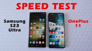 Samsung S23 Ultra vs OnePlus 11 | Speed Test & Benchmarks Comparison