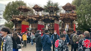 2023年3月18日    乙川まつり始楽  若宮神社  曳込み 7