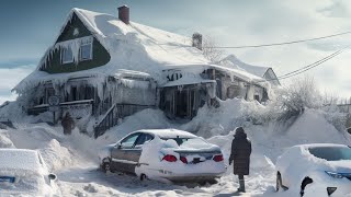 Snow Chaos in Pennsylvania! Extreme Snow Storm Buries Thousands of Homes and Cars in Pa!