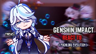 🩵✨ Fontaine React to 4.2 Focalors Ultimate Sacrifice || Gacha Club || Genshin Impact