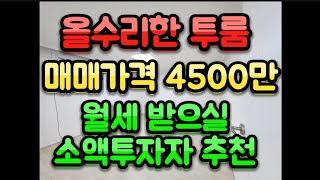 #안산빌라매매 저렴한 투룸 4,500만원 #소액투자 로 #월세 받으실분 올수리 바로입주가능 #안산빌라 #안산빌라급매 #안산부동산 #안산투룸 #본오동빌라