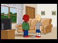 Classic Caillou gives Boris a punishment day/grounded BIG TIME