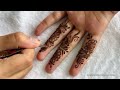 Simple finger design |2024|@azmeee___| #henna #mehndi #hennadesign #mehndidesign #hennaart