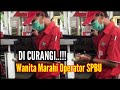 Wanita Ngamuk ||  Dicurangi Petugas SPBU di Bintaro Saat Isi Bensin