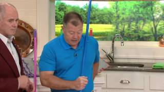 Don Aslett's All-in-One 5 piece Microfiber Mop & Duster on QVC