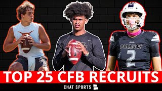 Top 25 Recruits In 2023 Class And Where They Could Sign | College Football National Signing Day