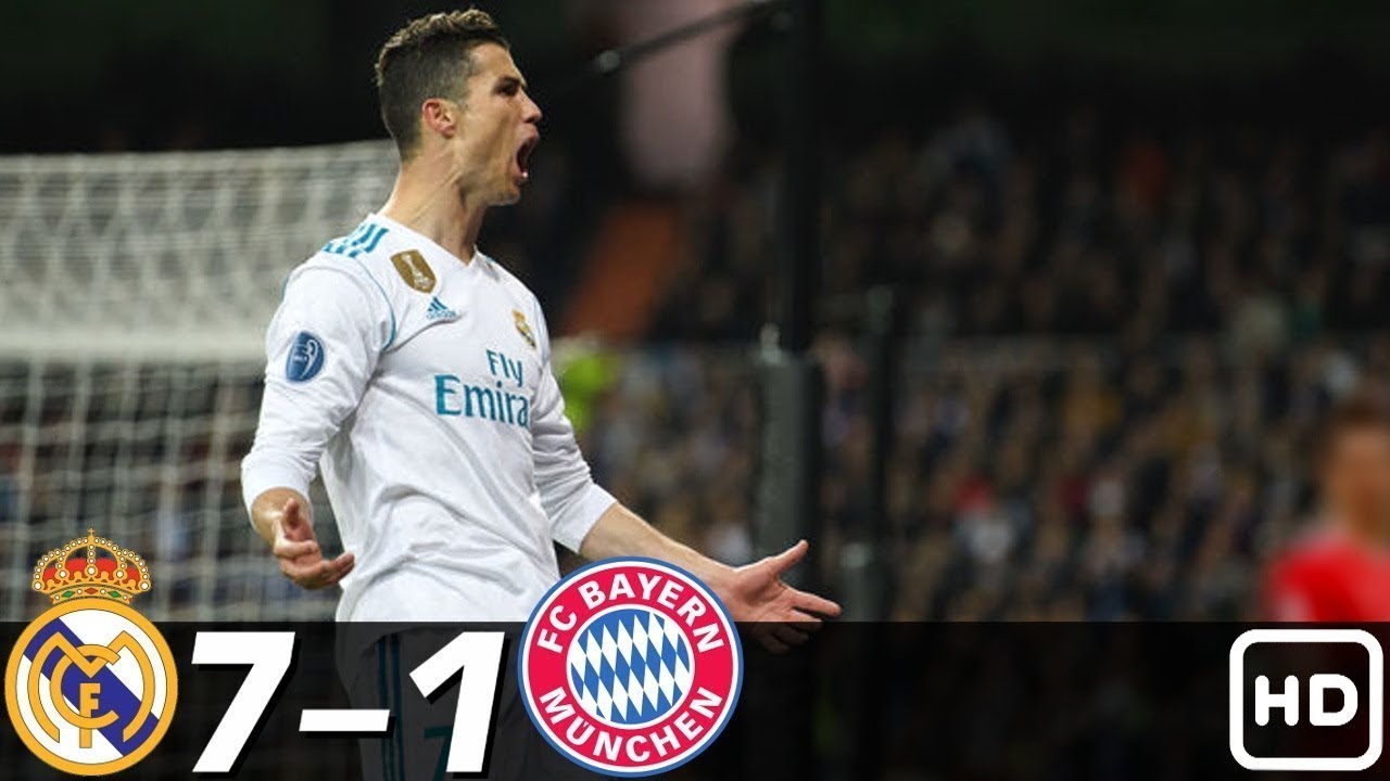 Real Madrid Vs Bayern Munich 7-1 - All Goals & Highlights RÉSUMÉ ...