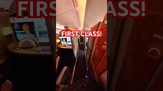 Emirates First Class!  #flightreview #firstclass #emirates