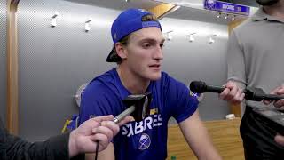 Tage Thompson Press Conference (10/17/2022)