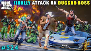 Duggan Boss Made A Dangerous Attack On Michael | Gta V Gameplay