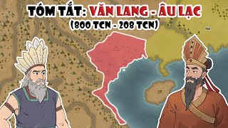 Tóm tắt: Thời kỳ Văn Lang - Âu Lạc (800 TCN - 208 TCN) | Thời Hồng Bàng | Lịch sử Việt Nam