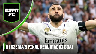 Karim Benzema converts penalty in final Real Madrid appearance ❤️ | ESPN FC