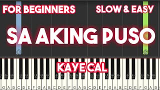 Sa aking puso - Kaye Cal | Easy Piano