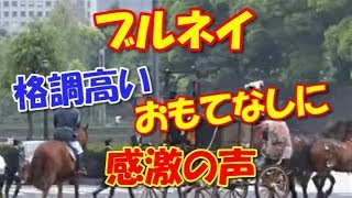 【海外の反応】「さすが日本だ！」 馬車で大使を送迎する日本の礼遇にブルネイ人が感動