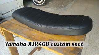 Making a Brat Style seat for the Yamaha XJR400