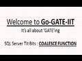 SQL Server : Coalesce Function