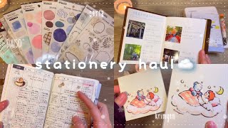 最近の手帳関連の購入品たち👼🤍｜stationery haul｜セルフィースクエアQX20🎞️100均・krimgenさん