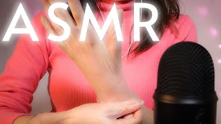 【ASMR】Hand Movement With SS Vinyl Gloves【Layered Sounds/Camera Tapping】