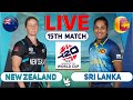 🔴Live New Zealand Women vs Sri Lanka Women | 15th Match | Live Cricket Score & Commentary