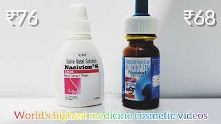 Nasivion S vs Nasivion 0.01% nasal drops