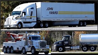 Truckspotting White Kenworth T680 John Fayard 122124