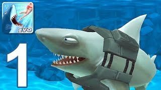 Hungry Shark Evolution - Gameplay Walkthrough Part 1 (iOS, Android)