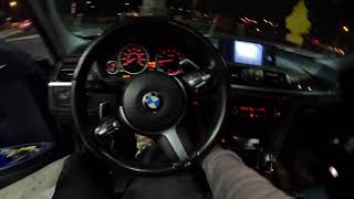 BMW F30 NIGHT TIME POV *I GOT CHASED BY THE COPS***
