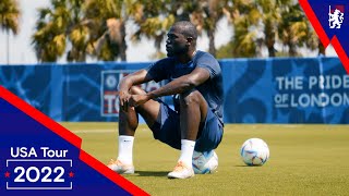 Exclusive Behind-The-Scenes With Kalidou Koulibaly! 🇺🇸 🔵